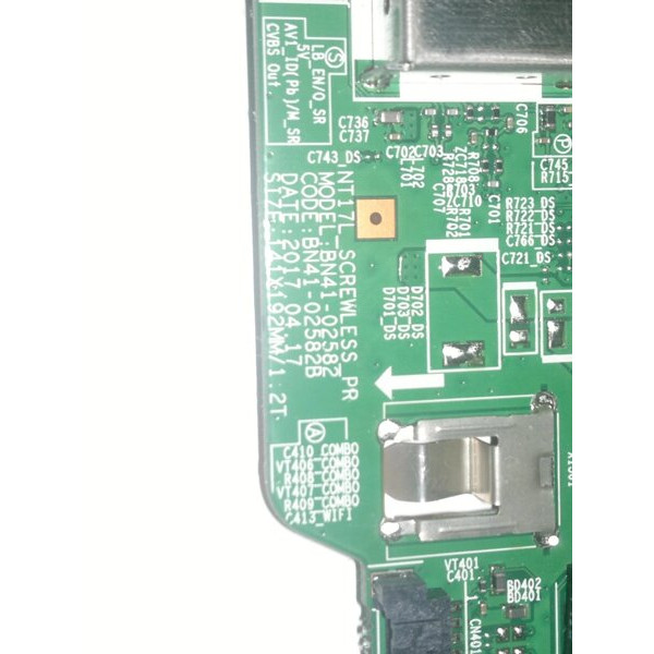 ✓ Основная плата для телевизора Samsung UE32M5000 Main BN41-02582
