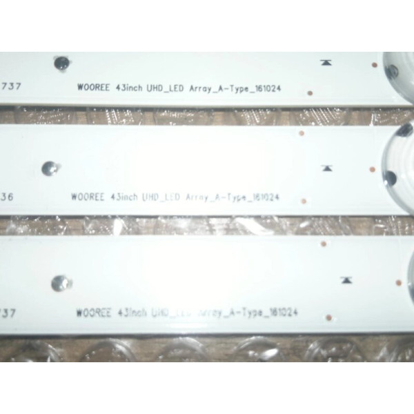 ✓ Led подсветка LC43490063A WOORE 43inch UHD A-Type 161024 orig