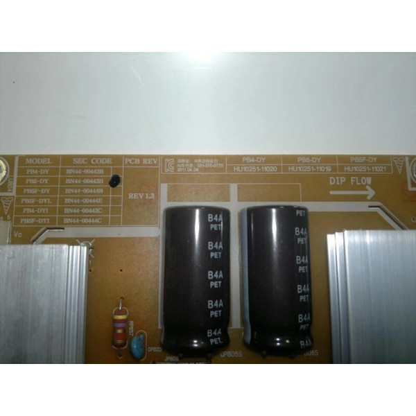 ✓ Samsung PS51D490A2W PSU - BN44-00443B - Rev 1.3 - PB5-DY