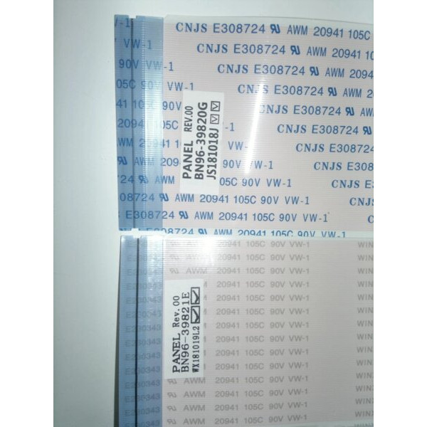 ✓ Samsung UE40NU7122K LVDS шлейф BN96-39820G - BN96-39821E