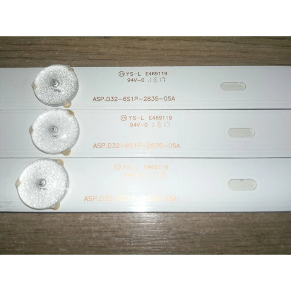✓ Led подсветка ASP.D32-6S1P-2835-05A, 32d2000, KHP200684A, KH-DE344144, XRK320AK0, SVJ320AK3, SVJ320AL1, LB-C320X14