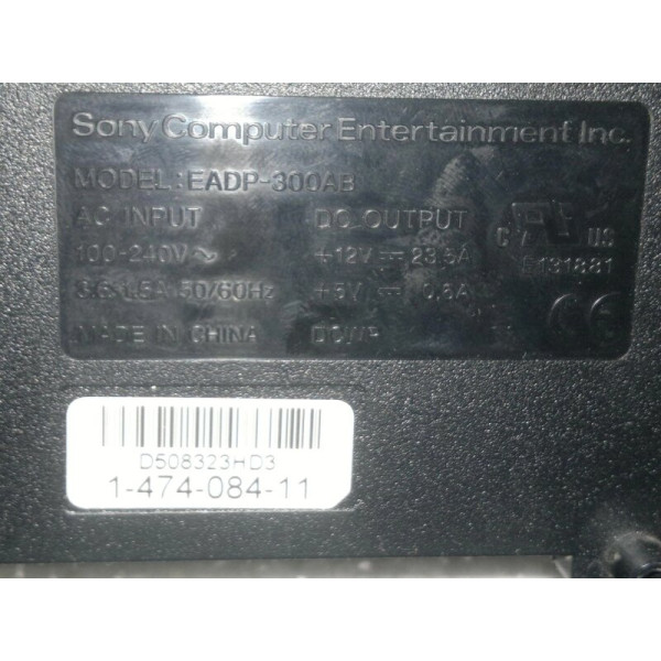 ✓ Оригинальный блок питания 1-474-084-11 PSU PPS EADP-300AB для Sony PS3