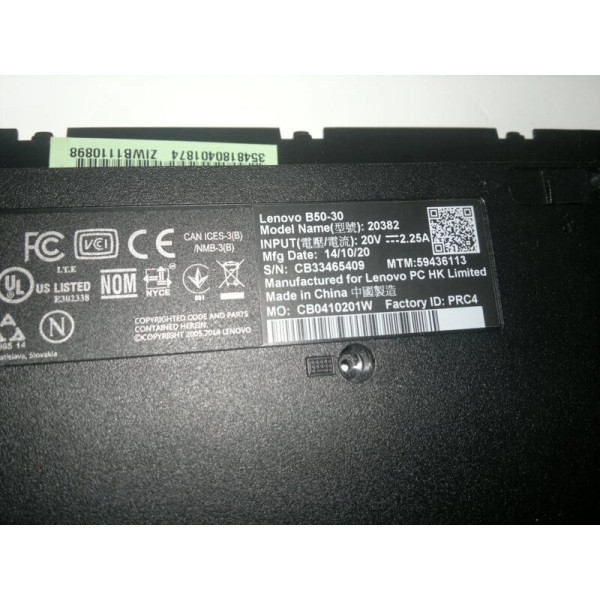 ✓ Нижняя крышка Lenovo G50-30 корыто, поддон Оригинальная