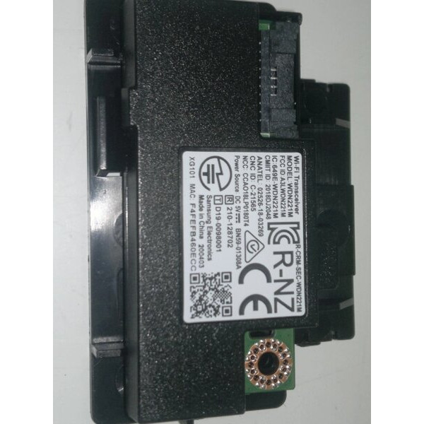 ✓ WiFi модуль Transceiver WDN221M BN59-01308A телевизоров Samsung ue50nu7002u