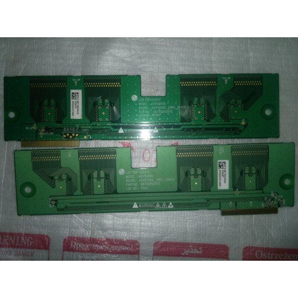✓ Плата телевізора LG LGE PDP 030117 030214 YDRV 42V50000 6870QFE007C 6871QDH052B Запчасти и принадлежности для телевизоров и мониторов