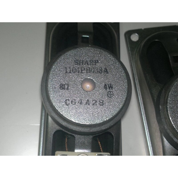 ✓ Динамик 2 Динамика Левый и Правый SHARP 1104PB038A C49A07 8 OHM 4W для Sharp Lcd Телевизор Lc-20
