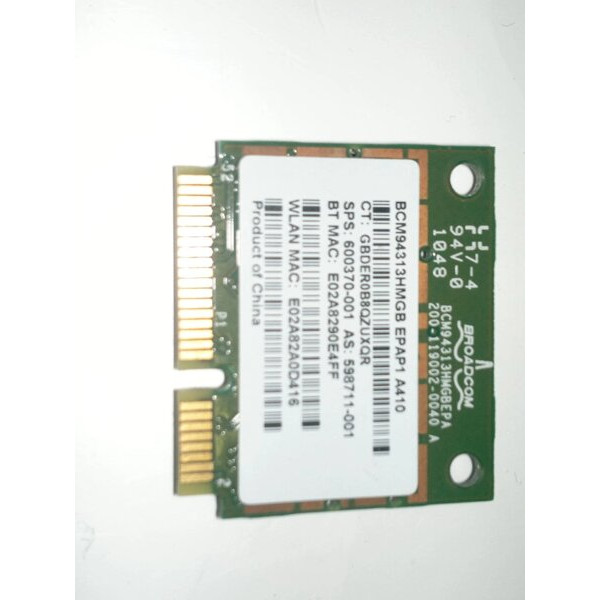 ✓ Wi-fi адаптер модуль для ноутбука HP Pavilion DV6-3000 er sr sy es sw серии
