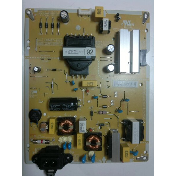 ✓ Блок питания LGP43T-19U1, EAX68304101, EAY65170101 телевизора LG 43UN81006LB