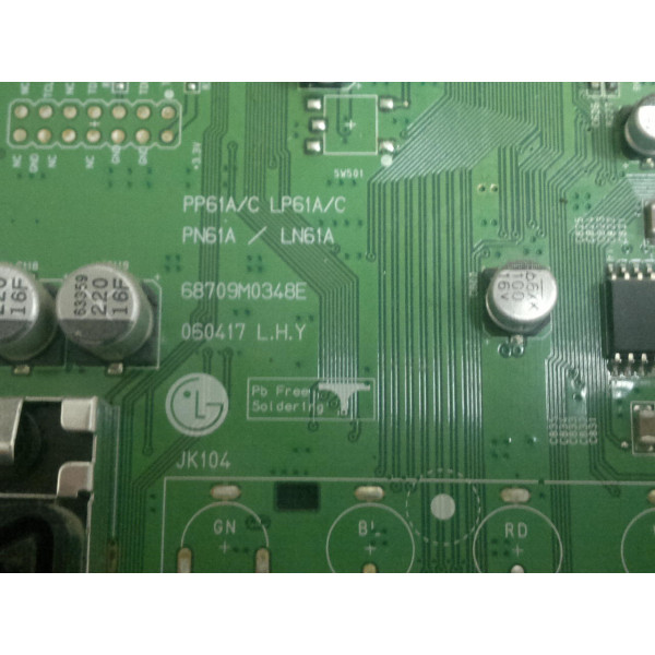 ✅ Купить Main board материнская плата телевизора LG 42PC1PV PP61A/C, LP61A/C, PN61A, LN61A, 68709M0348 ⭐ LG ✓ Main board материнская плата телевизора LG 42PC1PV PP61A/C, LP61A/C, PN61A, LN61A, 68709M0348 42PC1RV