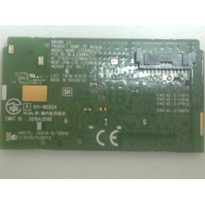 Модуль WI-FI LGSBWAC72 для телевизора LG 49UK6300 eat63377302 Модуль WI-FI LGSBWAC72 для телевизора LG 49UK6300 eat63377302